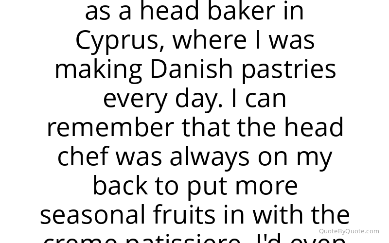 Preview image for this quote by Paul Hollywood