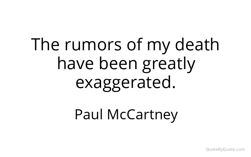 Preview image for this quote by Paul McCartney