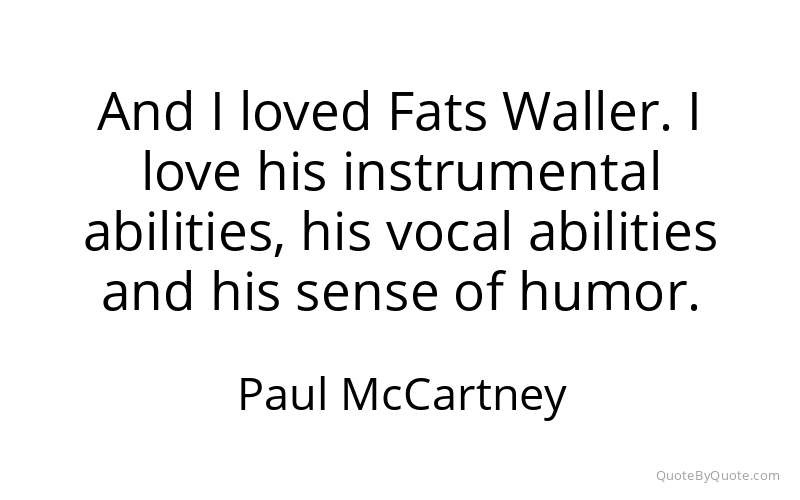 Preview image for this quote by Paul McCartney