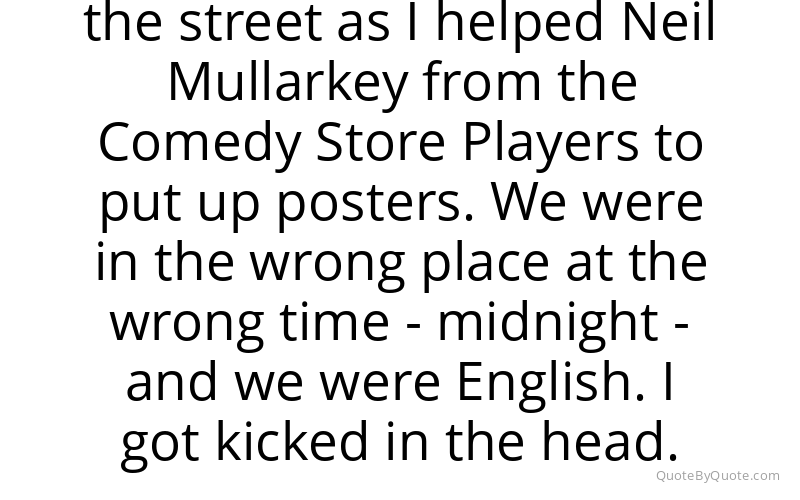 Preview image for this quote by Paul Merton