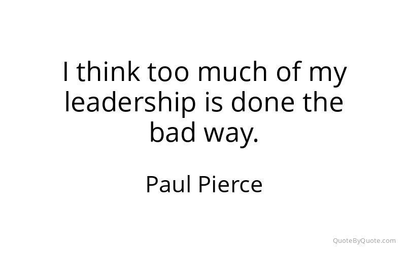 Preview image for this quote by Paul Pierce