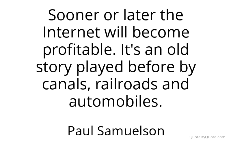 Preview image for this quote by Paul Samuelson