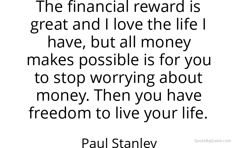 Preview image for this quote by Paul Stanley