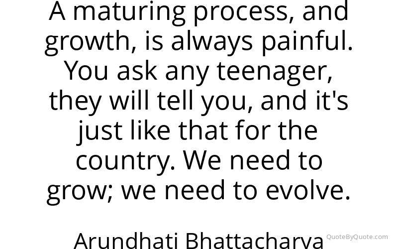 Preview image for this quote by Arundhati Bhattacharya