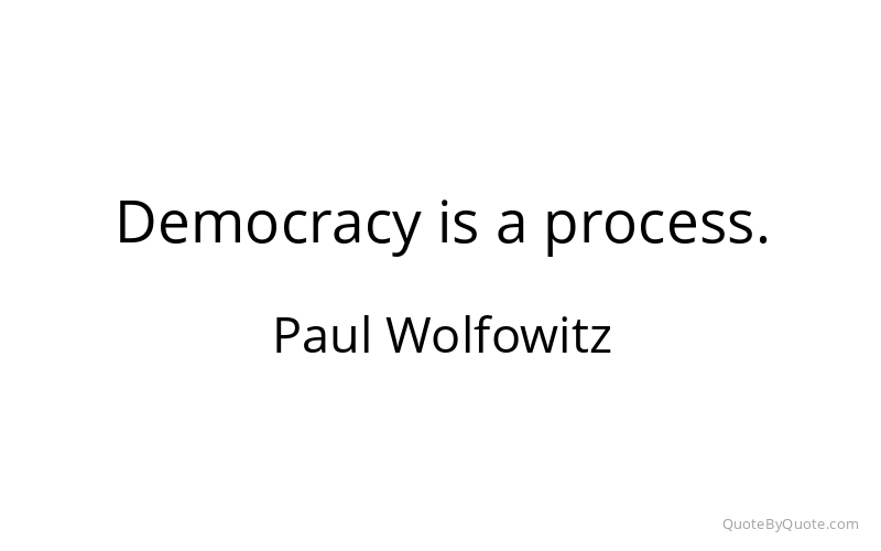 Preview image for this quote by Paul Wolfowitz