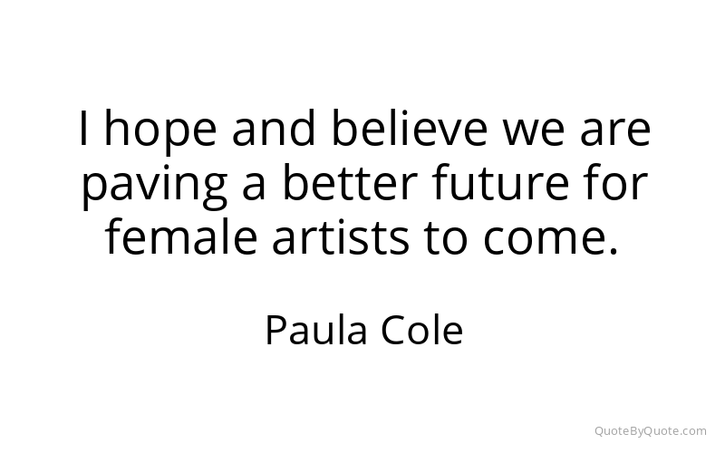 Preview image for this quote by Paula Cole