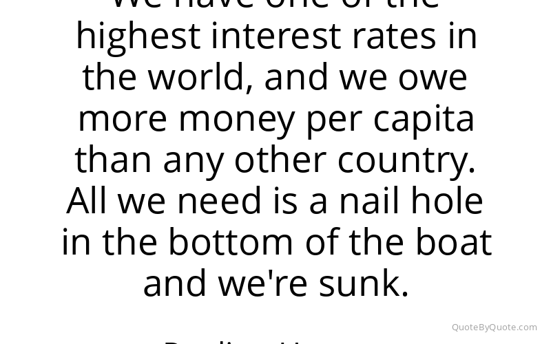 Preview image for this quote by Pauline Hanson