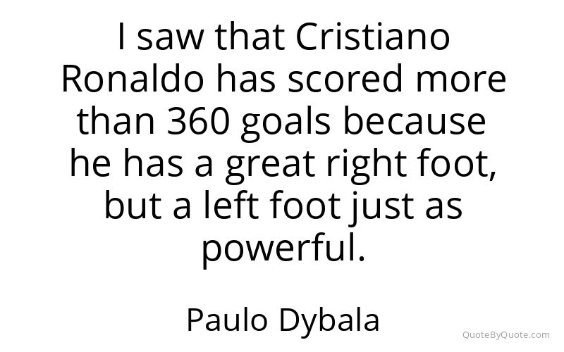 Preview image for this quote by Paulo Dybala