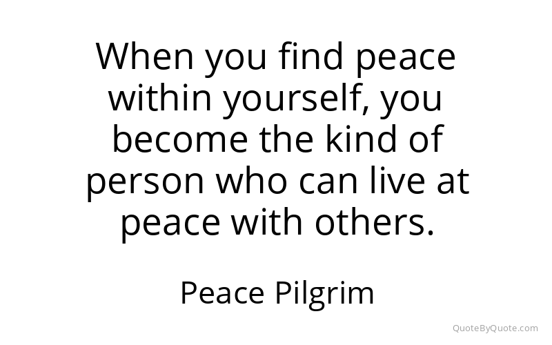 Preview image for this quote by Peace Pilgrim