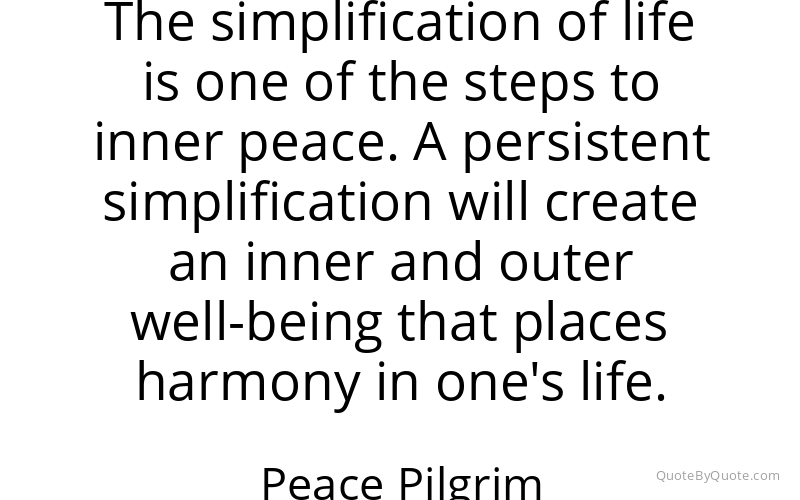 Preview image for this quote by Peace Pilgrim