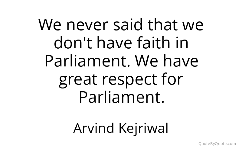 Preview image for this quote by Arvind Kejriwal