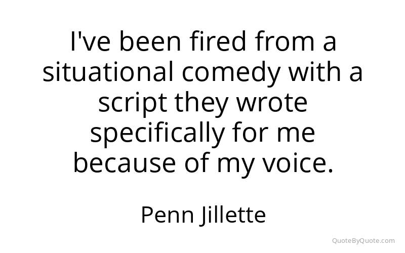Preview image for this quote by Penn Jillette