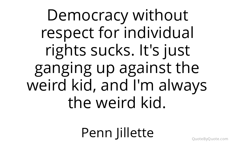 Preview image for this quote by Penn Jillette