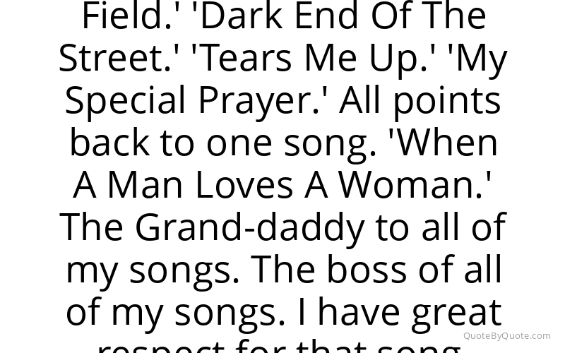 Preview image for this quote by Percy Sledge
