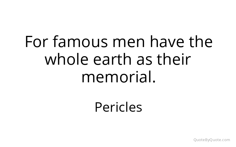 Preview image for this quote by Pericles