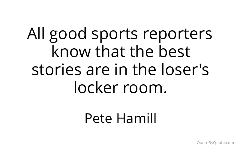 Preview image for this quote by Pete Hamill