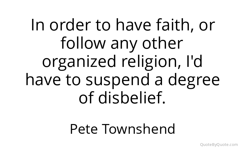 Preview image for this quote by Pete Townshend