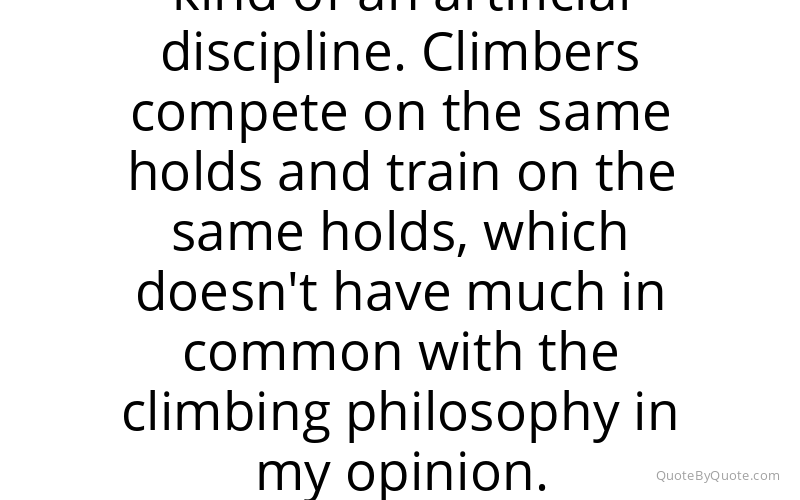 Preview image for this quote by Adam Ondra