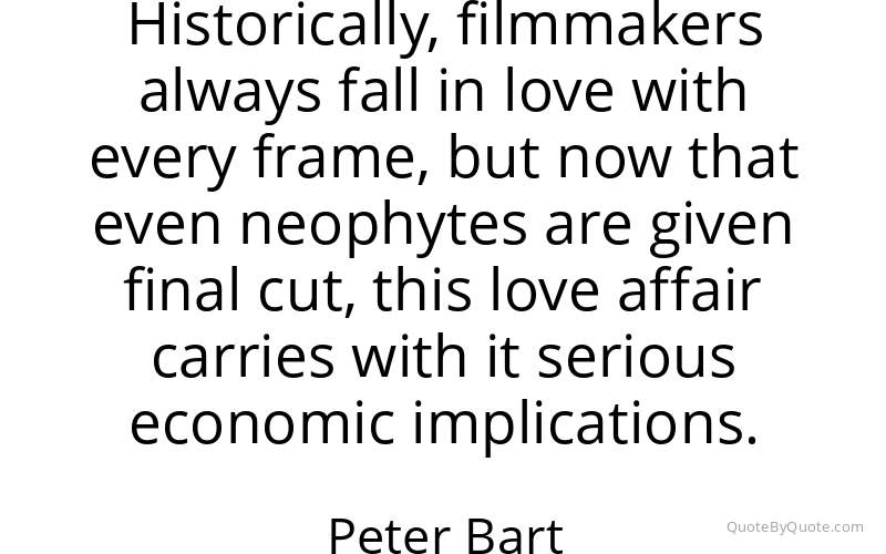 Preview image for this quote by Peter Bart