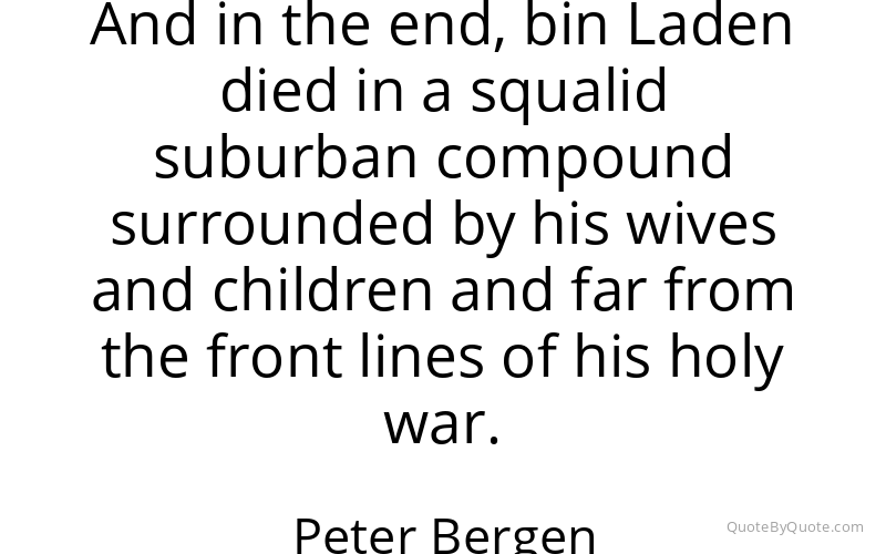 Preview image for this quote by Peter Bergen