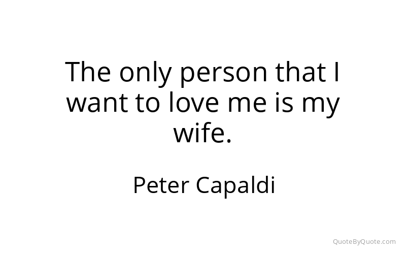 Preview image for this quote by Peter Capaldi