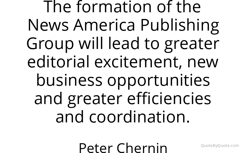 Preview image for this quote by Peter Chernin