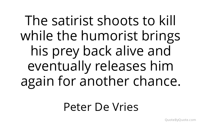 Preview image for this quote by Peter De Vries