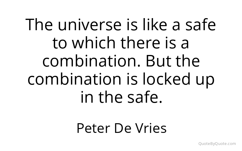 Preview image for this quote by Peter De Vries