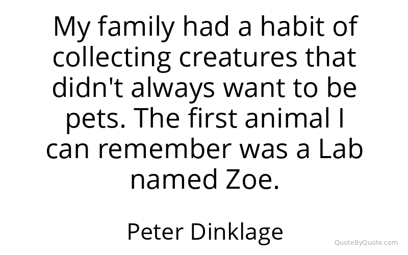 Preview image for this quote by Peter Dinklage