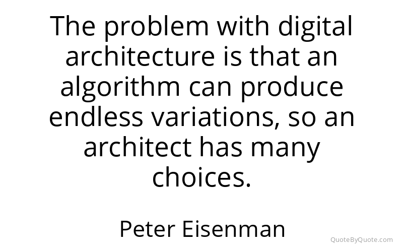 Preview image for this quote by Peter Eisenman