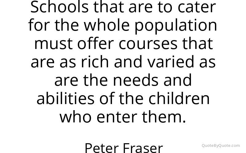 Preview image for this quote by Peter Fraser
