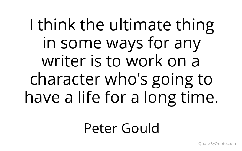 Preview image for this quote by Peter Gould