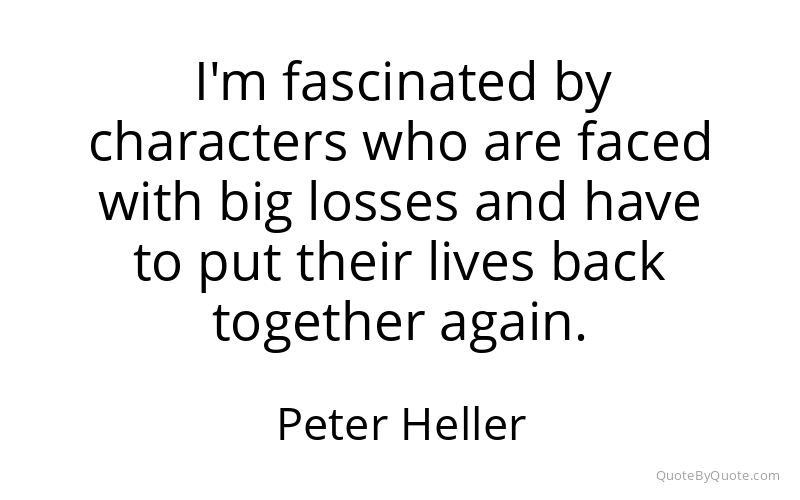 Preview image for this quote by Peter Heller