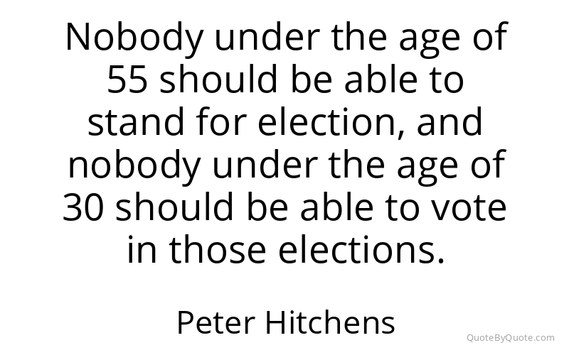 Preview image for this quote by Peter Hitchens