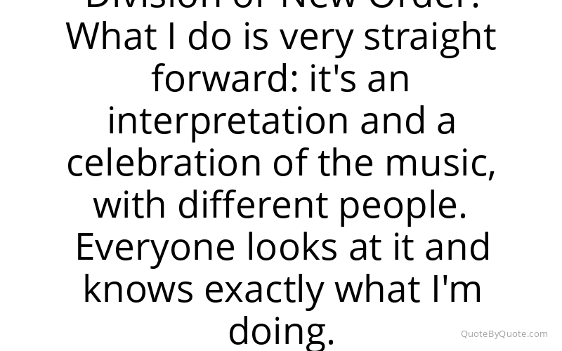 Preview image for this quote by Peter Hook