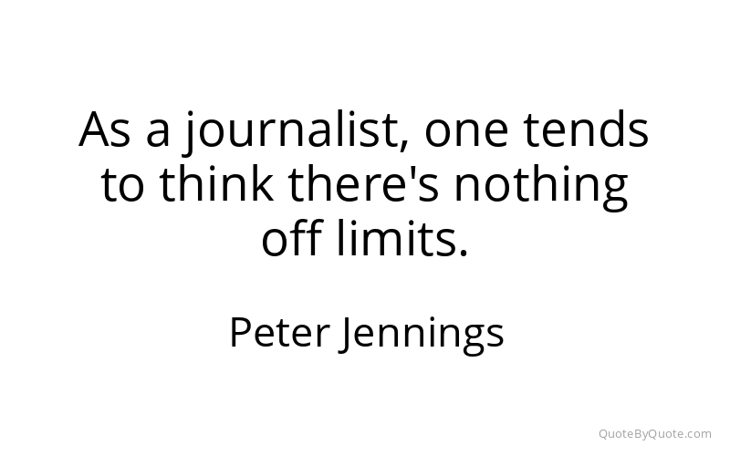 Preview image for this quote by Peter Jennings