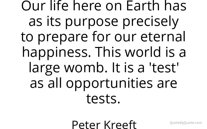 Preview image for this quote by Peter Kreeft