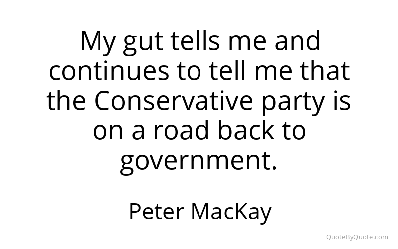 Preview image for this quote by Peter MacKay