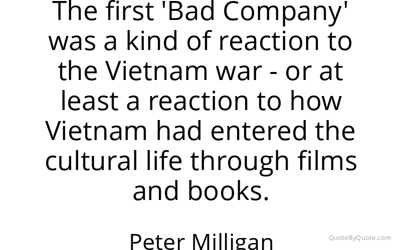 Preview image for this quote by Peter Milligan