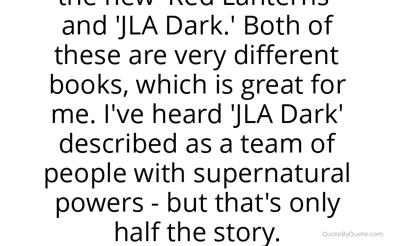 Preview image for this quote by Peter Milligan