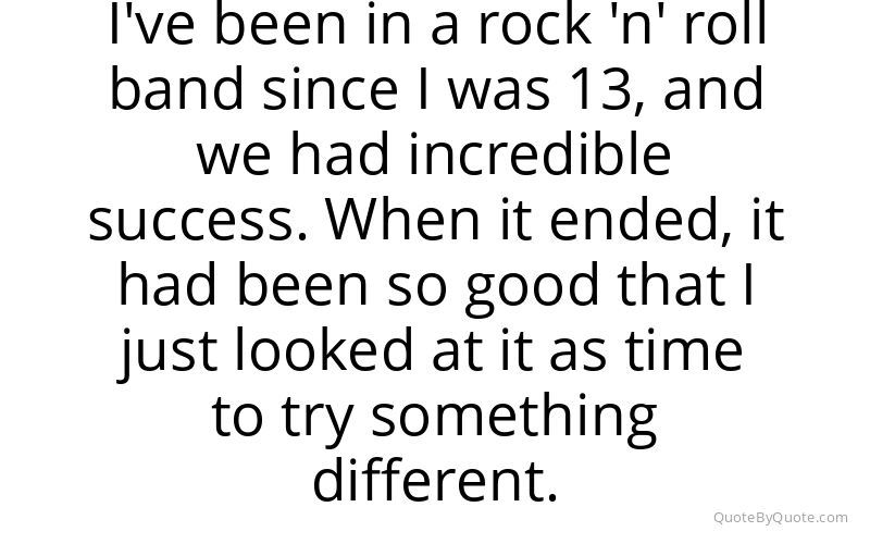 Preview image for this quote by Peter Noone