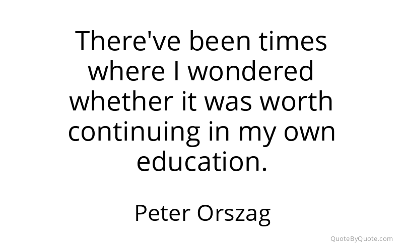 Preview image for this quote by Peter Orszag