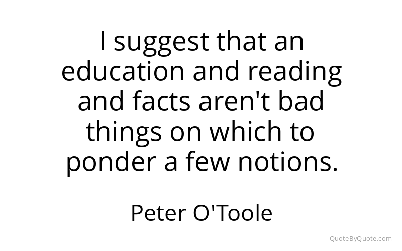 Preview image for this quote by Peter O'Toole
