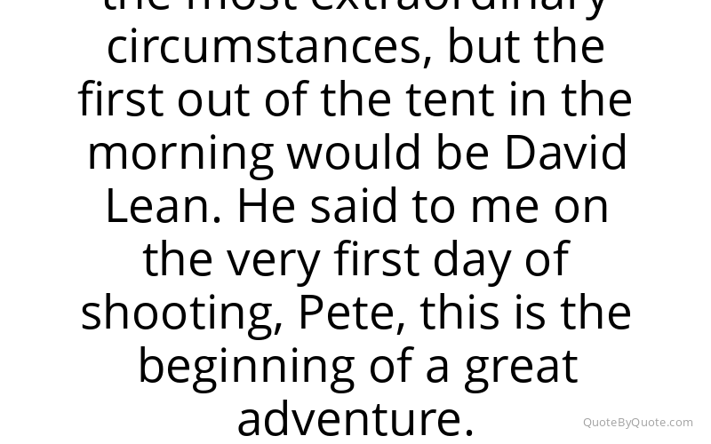Preview image for this quote by Peter O'Toole