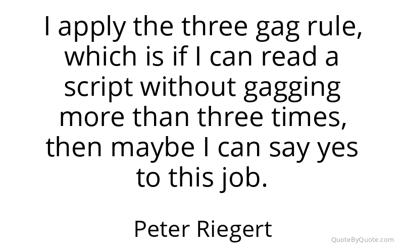 Preview image for this quote by Peter Riegert