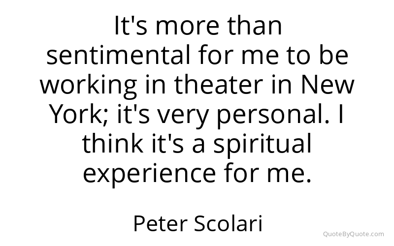 Preview image for this quote by Peter Scolari