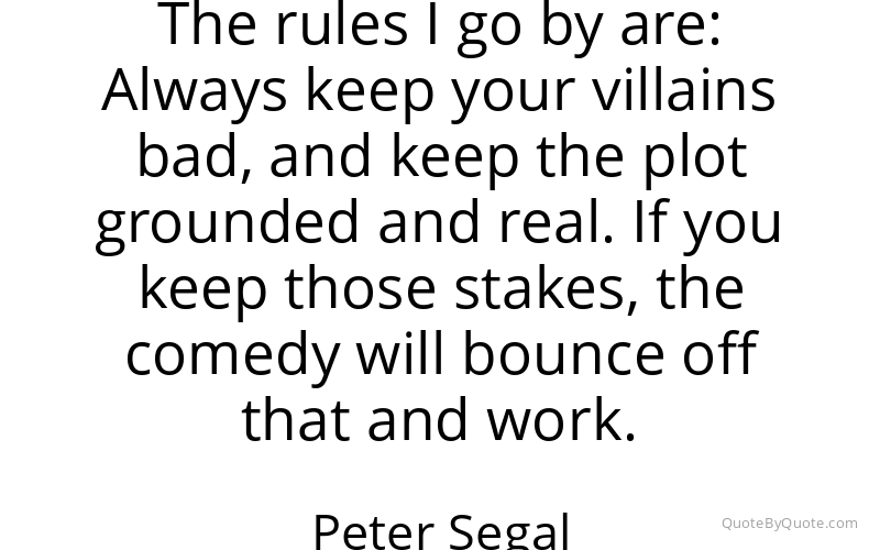 Preview image for this quote by Peter Segal