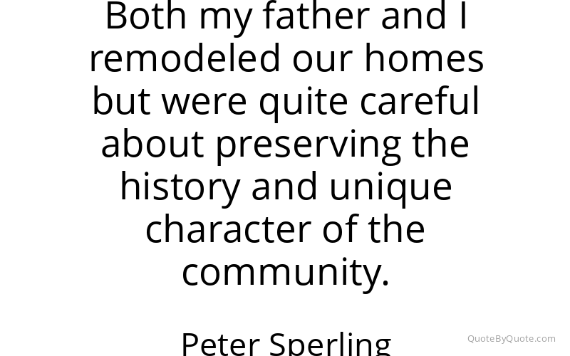 Preview image for this quote by Peter Sperling