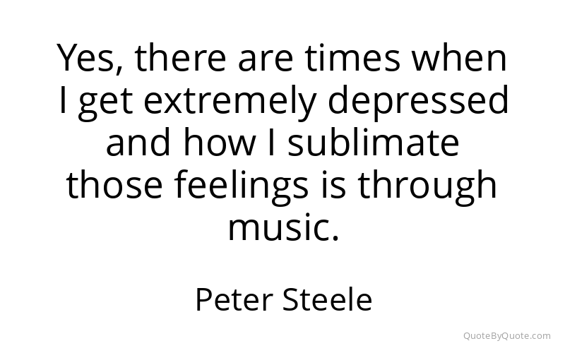 Preview image for this quote by Peter Steele