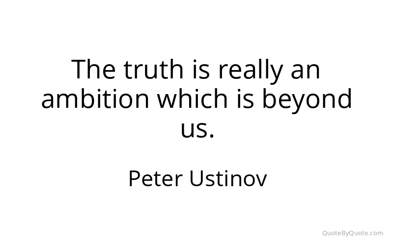 Preview image for this quote by Peter Ustinov
